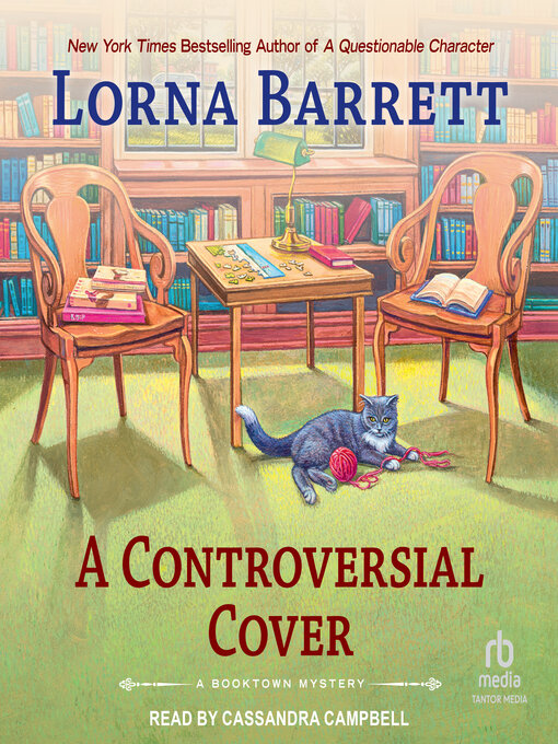 Title details for A Controversial Cover by Lorna Barrett - Available